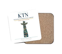 Thumbnail for Ketchikan International Airport (KTN) design on white 1 piece coaster