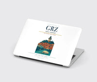 Thumbnail for Graz Airport (GRZ) design on white MacBook case
