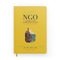 Thumbnail for Central Japan International Airport (NGO) design on yellow notebook