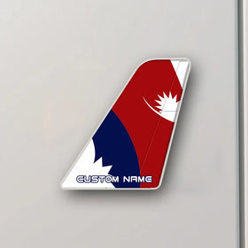 Nepal Airlines Tail Magnets