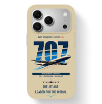 Thumbnail for Boeing 707-320C design on beige magsafe iphone case
