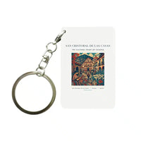 Thumbnail for SAN CRISTOBAL DE LAS CASAS - Poster - Key Chain - White