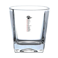 Thumbnail for Customisable Aviation Alphabet Whisky Glass - view 2