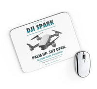 Thumbnail for DJI Spark design on white rectangle mouse pad