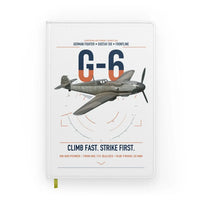 Thumbnail for Messerschmitt Bf 109G-6 design on white notebook