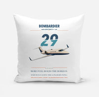 Thumbnail for Bombardier Learjet 29 design on white pillow