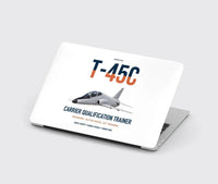 Thumbnail for T-45C Goshawk design on white MacBook case