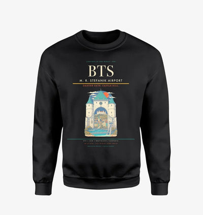 M. R. Stefanik Airport BTS Sweatshirt - Black