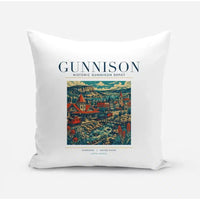 Thumbnail for GUNNISON - Poster - Pillow - White