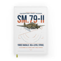Thumbnail for Savoia-Marchetti SM.79-II Sparviero design on white notebook