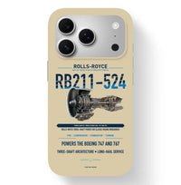 Thumbnail for RB211-524 Case design on beige iphone case