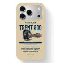 Thumbnail for TRENT 800 Case design on beige iphone case