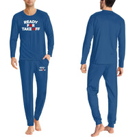 Thumbnail for Ready For Takeoff men pajamas - Blue