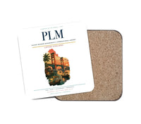 Thumbnail for Sultan Mahmud Badaruddin II International Airport (PLM) design on white 1 piece coaster