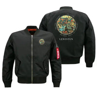 Thumbnail for LEWISTON - Badge - Bomber Jacket - Black