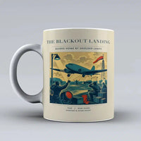 Thumbnail for VINTAGE G4501 - The Blackout Landing - Ceramic Mug design on beige