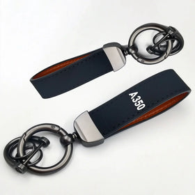 Airbus A350 Text Horseshoe Buckle Key Chains