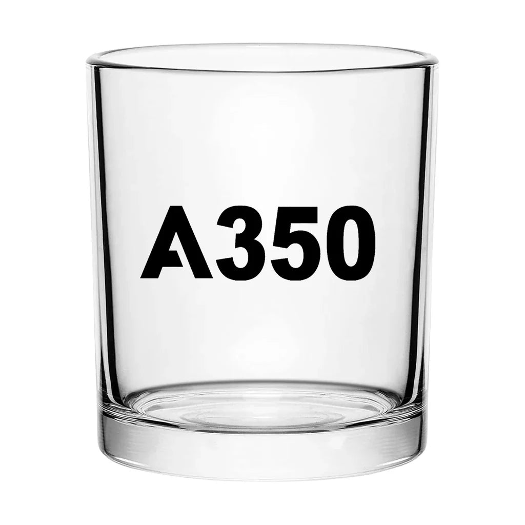 Customisable Airbus A350 Whisky Glass - view 2