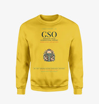 Thumbnail for Piedmont Triad International Airport (GSO) design on yellow sweatshirt