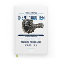 Thumbnail for TRENT 1000 TEN design on white notebook