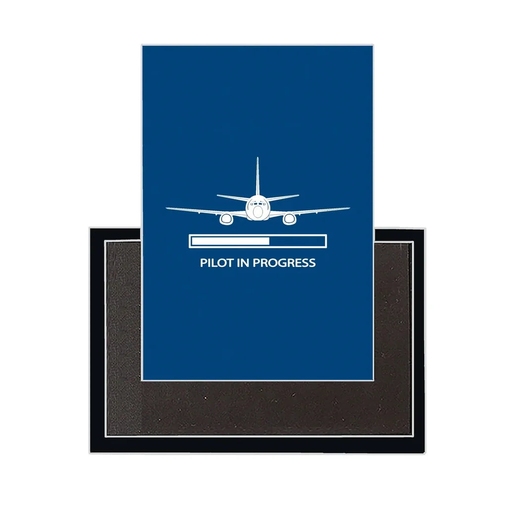Pilot In Progress Magnet - view 2