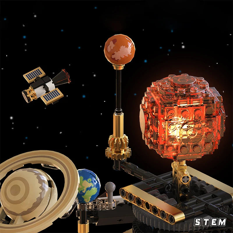 STEM Electric Rotating Solar System Model - view 2