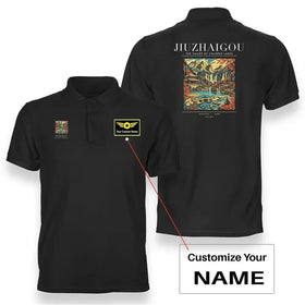Jiuzhaigou City Series Premium Polo T-Shirts