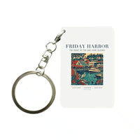 Thumbnail for FRIDAY HARBOR - Poster - Key Chain - White