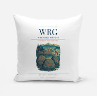 Thumbnail for Wrangell Airport (WRG) design on white pillow