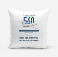 Thumbnail for Cessna Citation 560 - Citation V design on white pillow