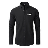 Thumbnail for Customisable Airbus A220 Shirt - view 2