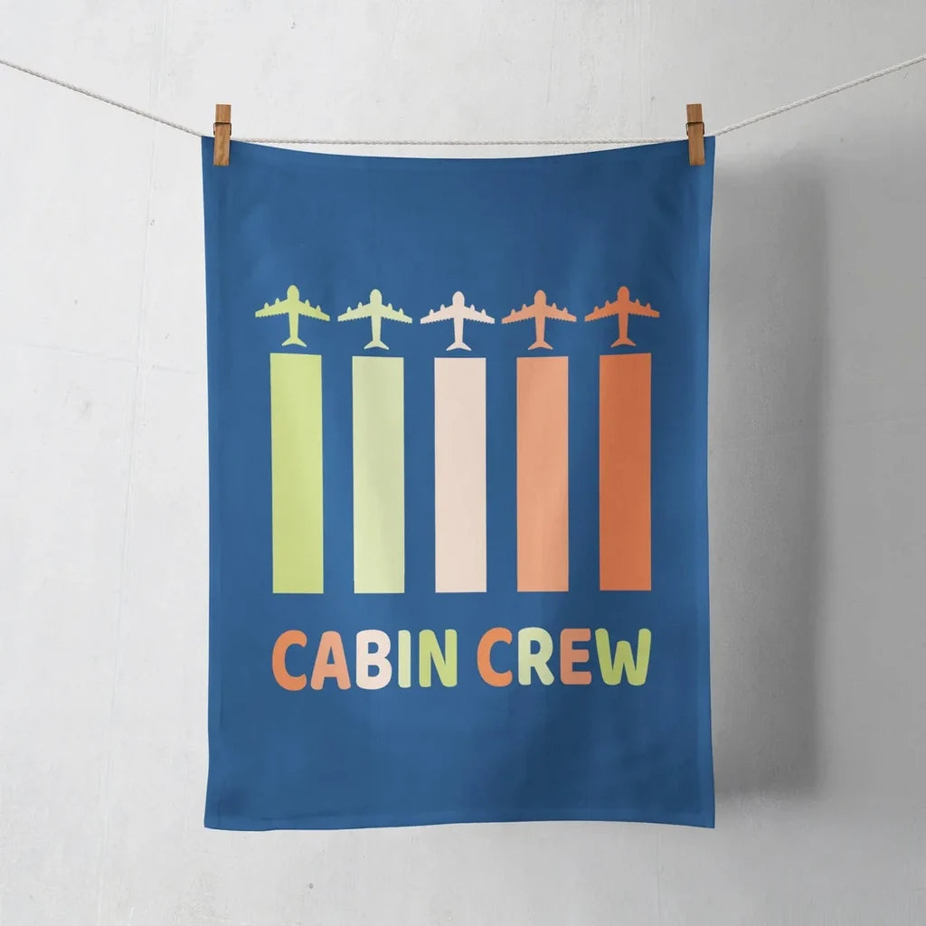 Colourful Cabin Crew Towel - view 2