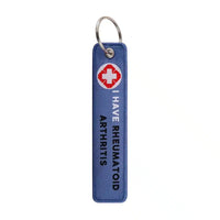 Thumbnail for I HAVE RHEUMATOID ARTHRITIS PLEASE Key Chain - view 2