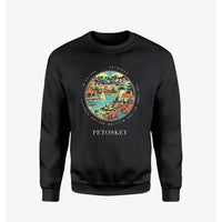 Thumbnail for PETOSKEY - Badge - Sweatshirt - Black