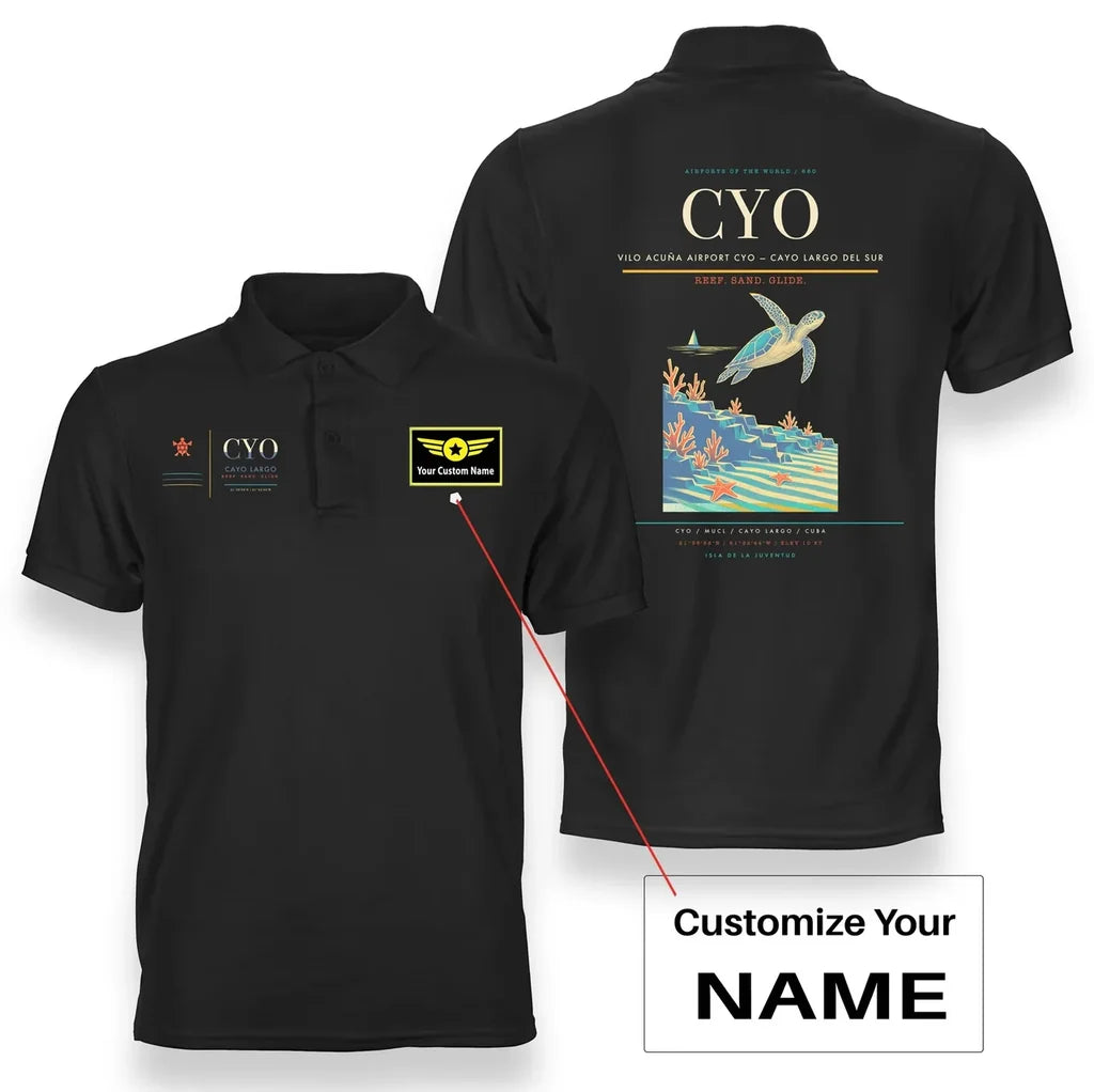 Vilo Acuña Airport CYO — Cayo Largo del Sur Black+Name