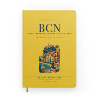 Thumbnail for Josep Tarradellas Barcelona-El Prat Airport (BCN) design on yellow notebook