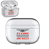 Thumbnail for Flying One Ball AirPods Pro transparent case - Normal
