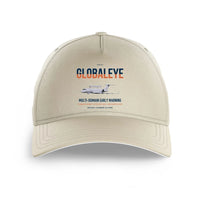 Thumbnail for Saab GlobalEye design on beige printed hat