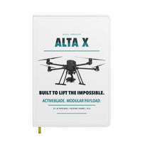 Thumbnail for Freefly Alta X design on white notebook