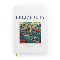 Thumbnail for BELIZE CITY - Poster - Notebook - White