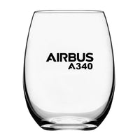 Thumbnail for Customisable Airbus A340 Drinking Glass - view 2