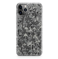 Thumbnail for Dark Coloured Airplanes iPhone Case - view 2
