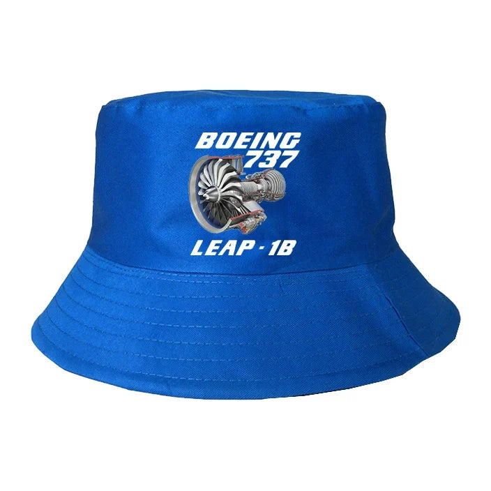 Boeing 737 & Leap 1B summer hat - blue