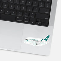Thumbnail for Cathay Pacific Airbus A350 Airplanes sticker