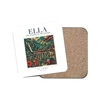 Thumbnail for ELLA - Poster - Coaster - White