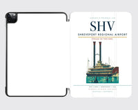 Thumbnail for Shreveport Regional Airport (SHV) design on white ipad tablet case