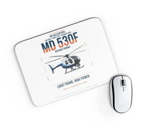Thumbnail for MD Helicopters MD 530F design on white rectangle mouse pad
