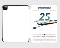 Thumbnail for Bombardier Learjet 25 design on white ipad tablet case