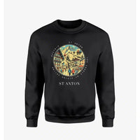 Thumbnail for ST ANTON - Badge - Sweatshirt - Black