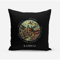 Thumbnail for KAZBEGI - Badge - Pillow - Black